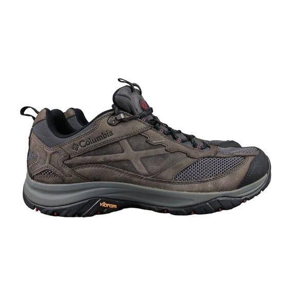 Columbia Shoes Mens 13 Hiking Boots Outdoor Leather Athletic Terrebonne Vibram